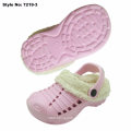 Crocodile Shape EVA Clog Shoes with Lining Fur